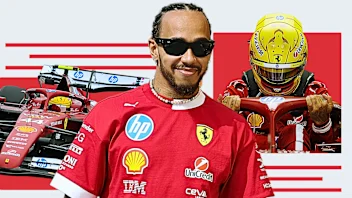 BAHRAIN, BAHRAIN - FEBRUARY 26: Lewis Hamilton of Great Britain and Scuderia Ferrari walks in the